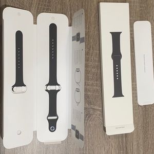 Apple Watch black sport band 44mm